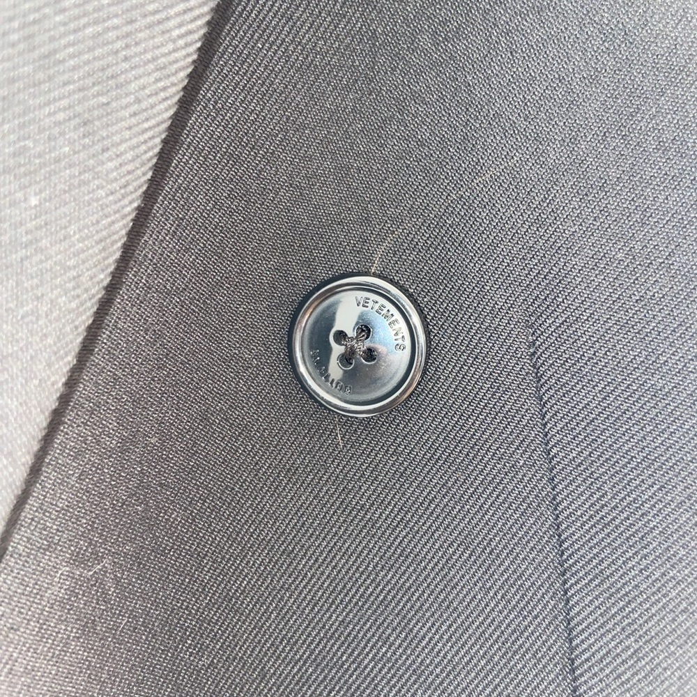 Vetements Virgin Wool Overcoat M double breasted UNI - Picture 8 of 14
